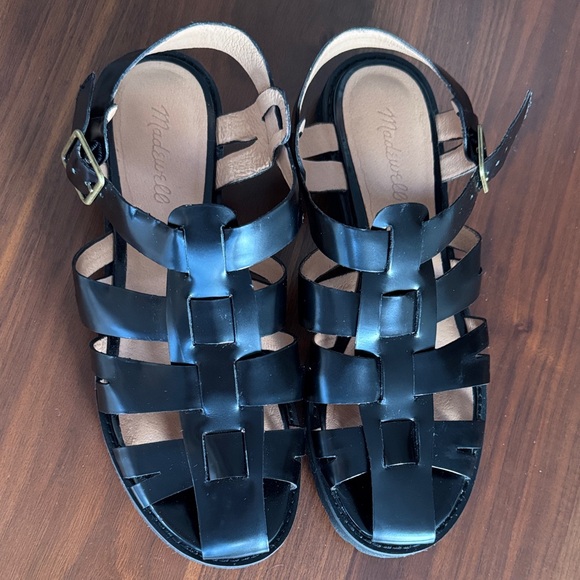 Madewell Cari Fisherman Lugsole Sandal Sz 10 - Picture 5 of 10